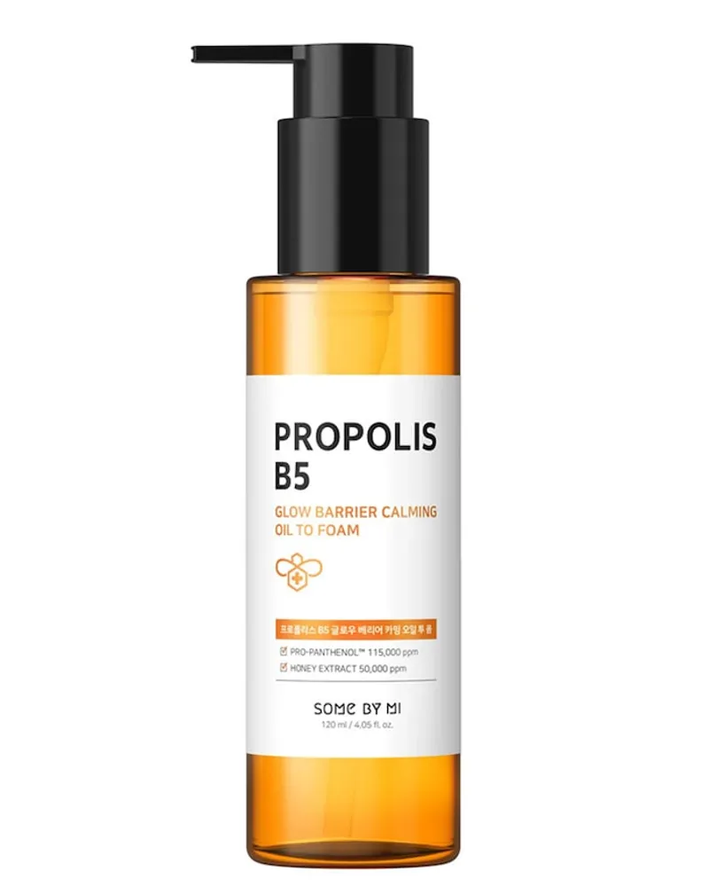 Some by Mi Propolis B5 Glow Barrier Calming Oil to Foam Reinigungsöl 120 ml 