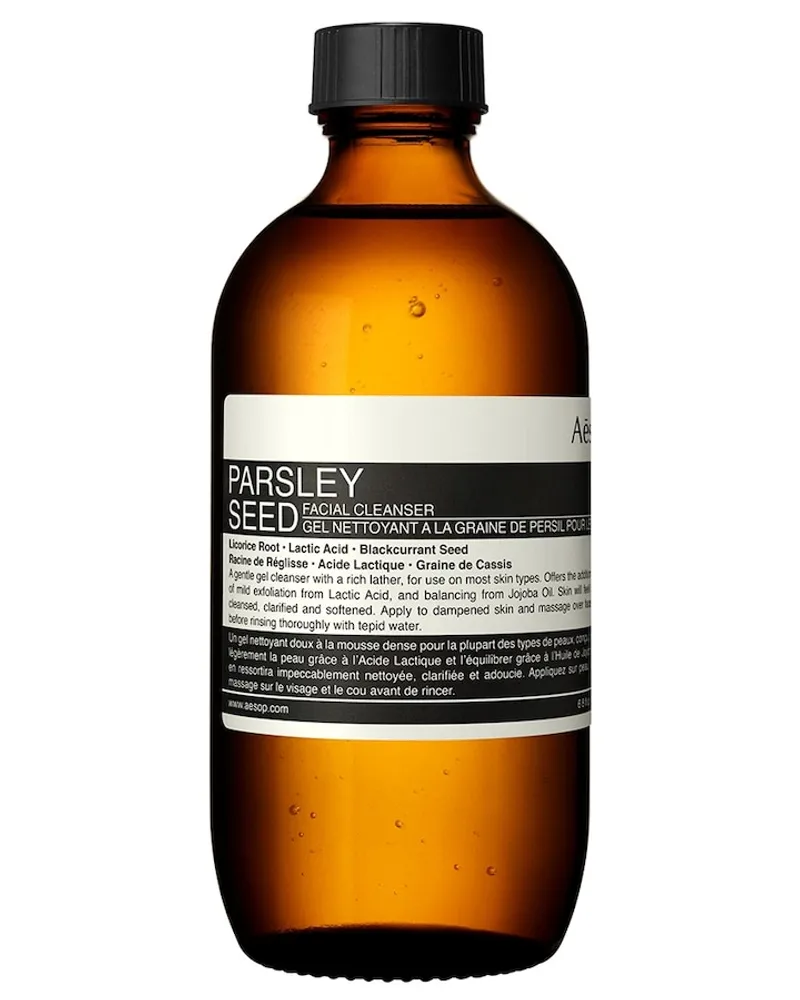 Aesop Parsley Seed Facial Cleanser Reinigungsgel 200 ml 