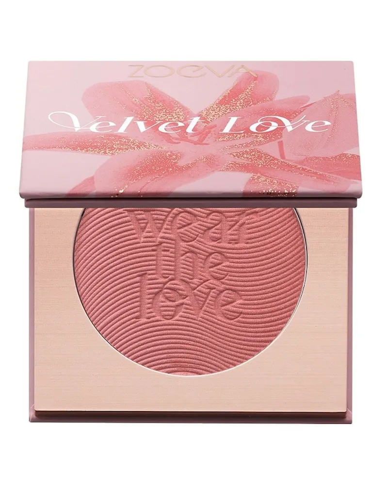 ZOEVA VELVET LOVE BLUSH POWDER Blush 5.2 g PEACE Rosegold