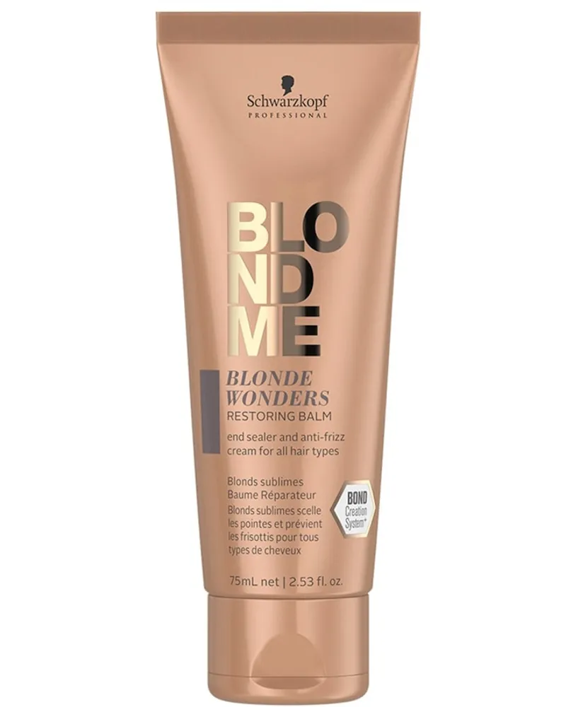 Schwarzkopf BLONDEME Blonde Wonders Restoring Balm Haaröle & -seren 75 ml 