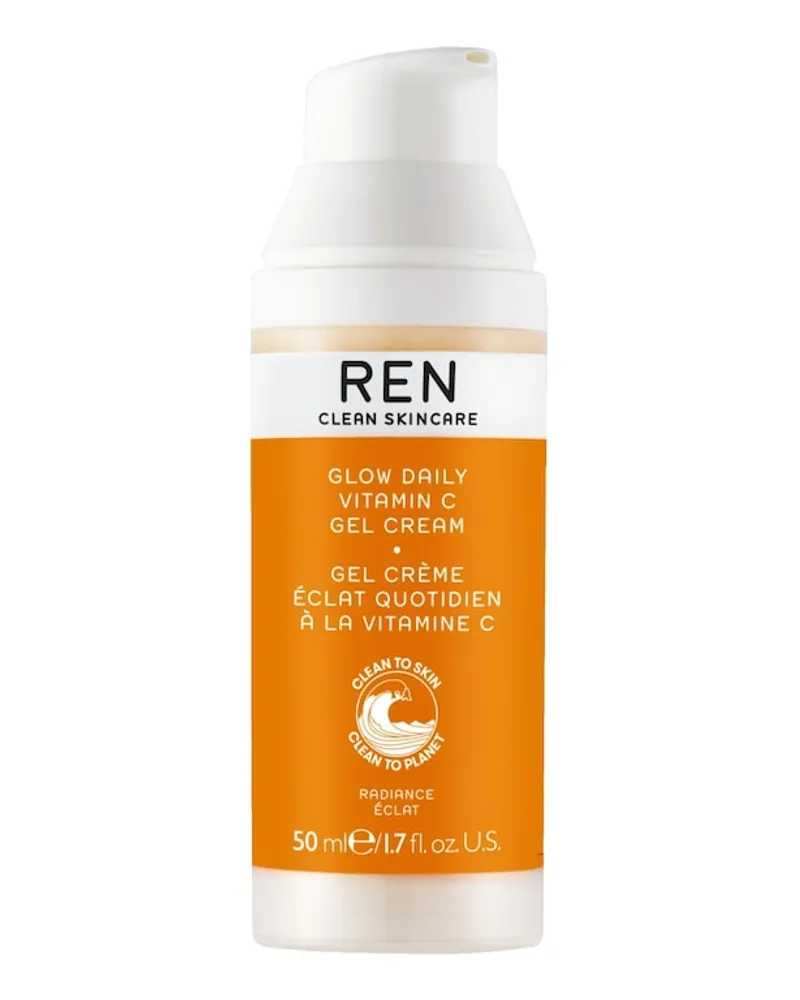 REN Radiance Glow Daily Vitamin C Gel Cream Tagescreme 50 ml 