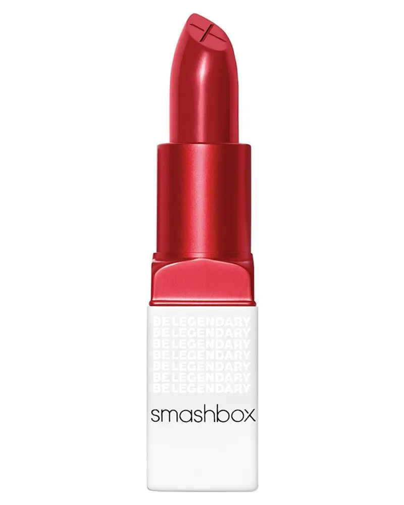 Smashbox Be Legendary Prime & Plush Lipstick Lippenstifte 4.2 g FIRST TIME Dunkelrot