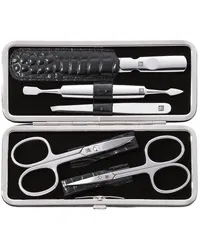 Zwilling Maniküre Pediküre Set 5tlg. mit Nagelschere, Leder in Kroko-Optik, schwarz Sets 