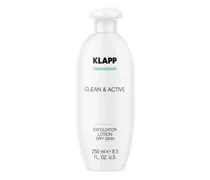 Clean & Active Exfoliator Lotion Dry Skin Reinigungsmilch 250 ml