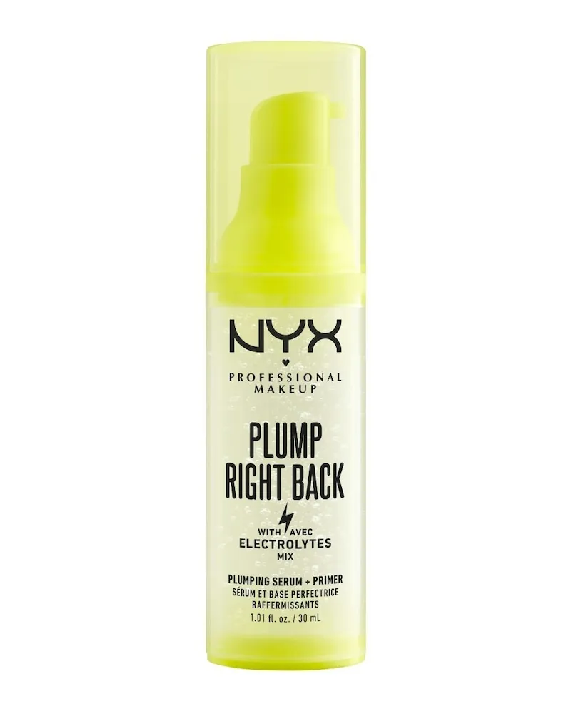 NYX Cosmetics Plump Right Back Serum & Primer 30 ml Weiss