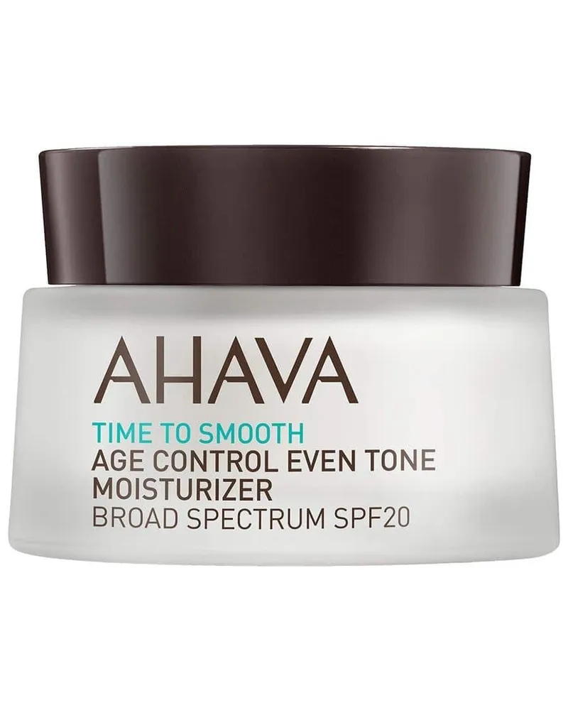 Ahava Time To Smooth Age Control Even Tone Moisturizer Borad Spectrum SPF 20 Gesichtscreme 50 ml 