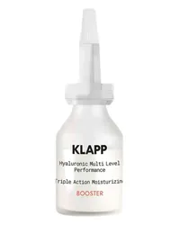 KLAPP Hyaluronic Multi Level Performance Triple Action Moisturizing Booster Feuchtigkeitsserum 15 ml 