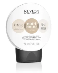 Revlon Nutri Color Filters 3 in 1 Cream Nr. 931 Helles Beige Haarkur & -maske 240 ml Braun Braun