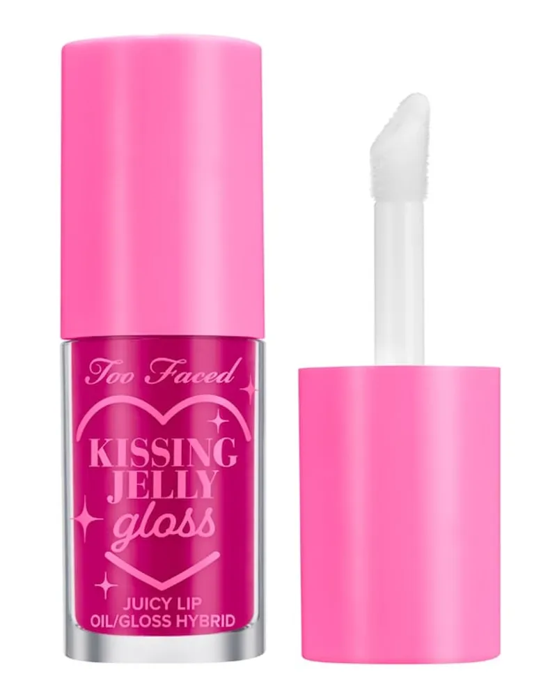 Too Faced Kissing Jelly Lipgloss 32.47 g RASPBERRY Silber