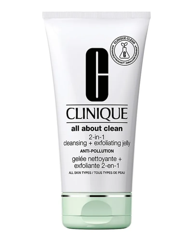 Clinique All about Clean ™ 2-IN-1 CLEANSING + EXFOLIATING JELLY Gesichtscreme 150 ml 