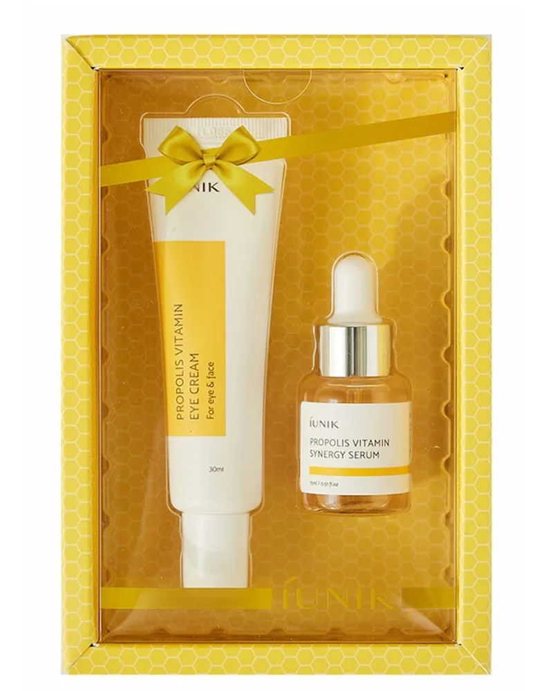 iUNIK Propolis Vitamin Eye Cream Set Gesichtspflegesets 0.45 l 