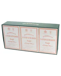 D R Harris Sandalwood Bath Soap Box of 3 Körperreinigung 