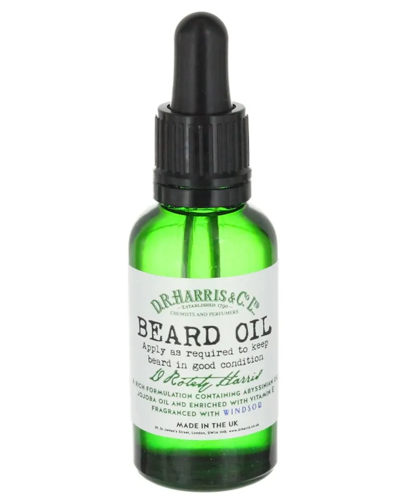 D R Harris Beard Oil Bartpflege 30 ml 