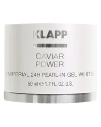 KLAPP Caviar Power Imperial 24H Pearl-in-Gel White Gesichtscreme 50 ml 