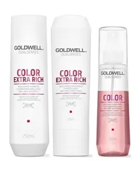 Goldwell Dualsenses Color Extra Rich Bundle Serum Spray* Haarpflegesets 0.6 l 