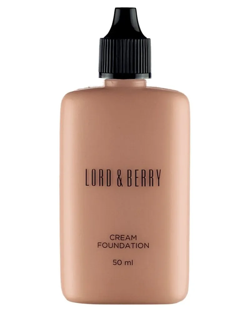 Lord & Berry Cream Foundation 50 ml 8627 Cinnamon Hellbraun