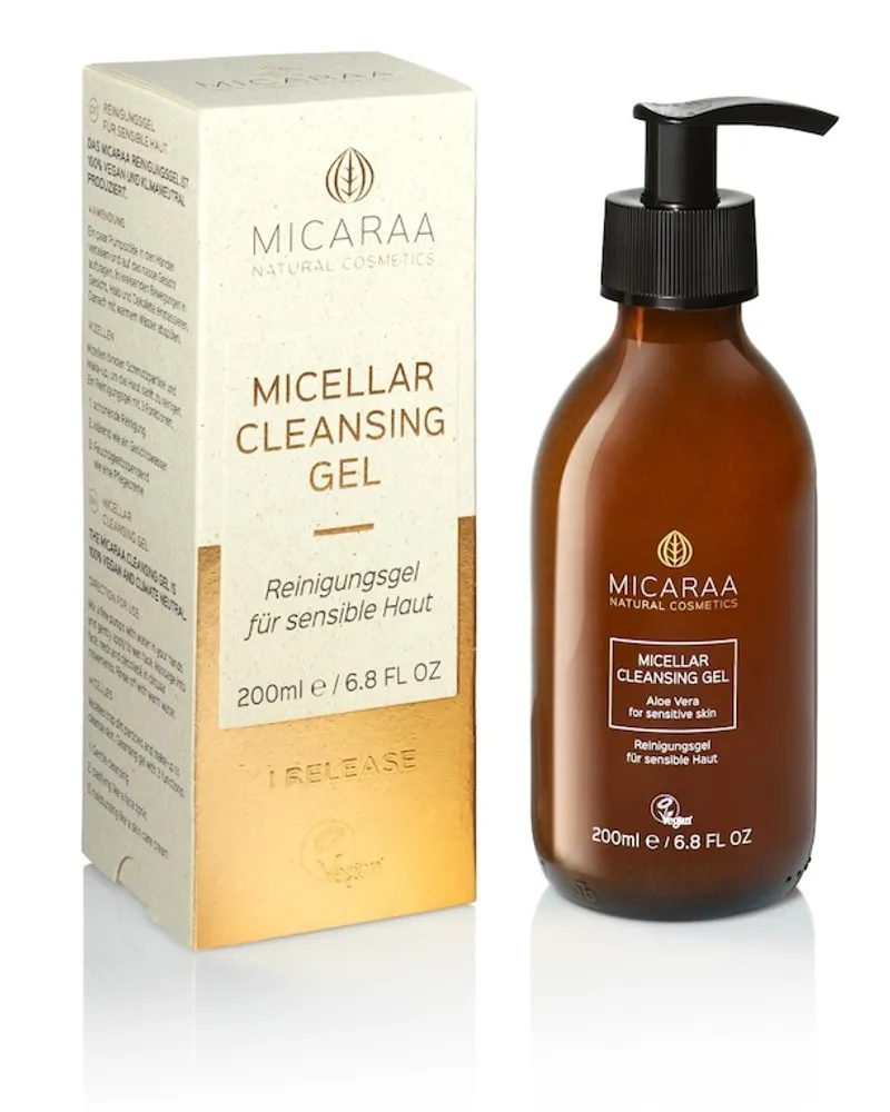 MICARAA Micellar Cleansing Gel Gesichtscreme 200 ml 