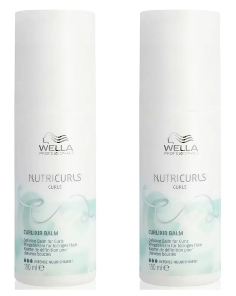 Wella Nutricurls Curlixir Balm 2er Set* Haarwachs 0.3 l 