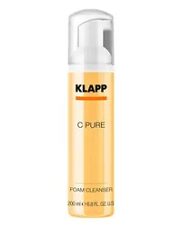 KLAPP C Pure Foam Cleanser Gesichtscreme 200 ml 