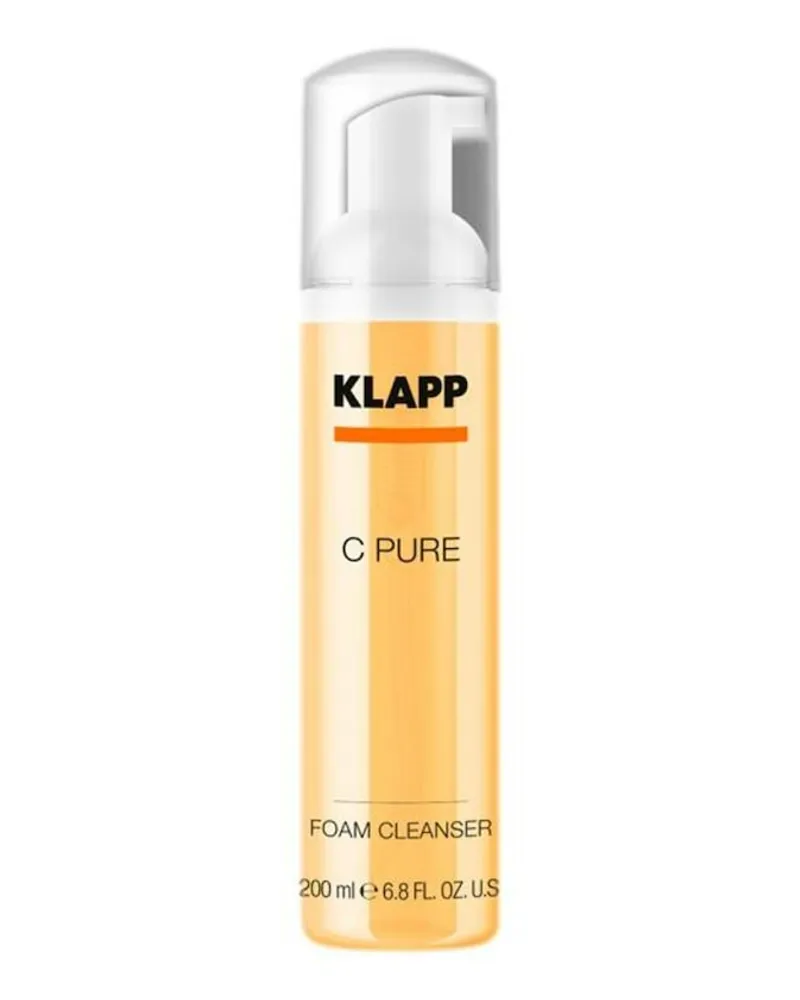 KLAPP C Pure Foam Cleanser Gesichtscreme 200 ml 