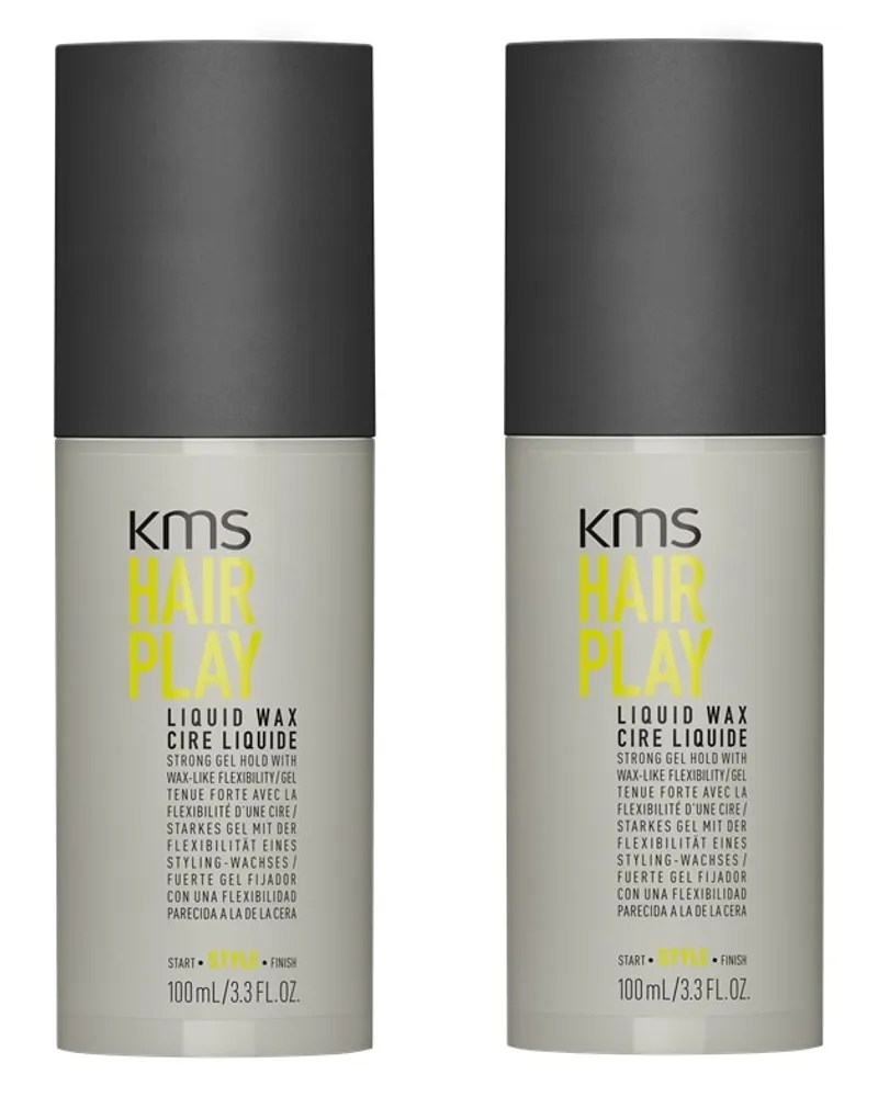 KMS Hairplay Liquid Wax 2er Set* Haarwachs 200 ml 