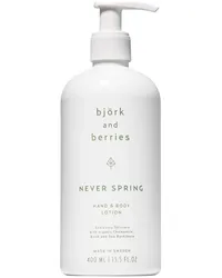 Björk & Berries Never Spring Bodylotion 400 ml 