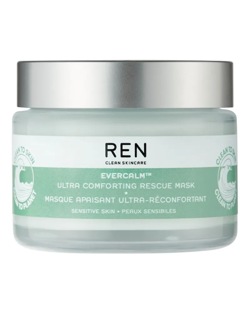 REN Evercalm ™ Ultra Comforting Rescue Mask Feuchtigkeitsmasken 50 ml 