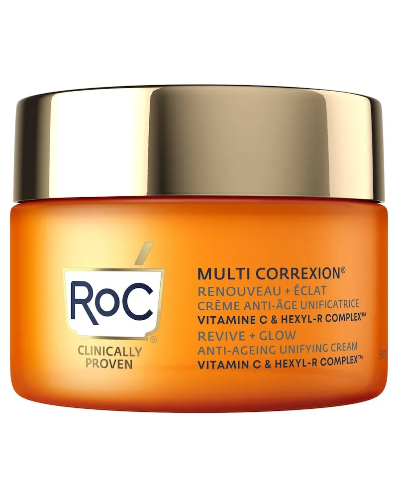 RoC Multi Correxion Revive + Glow Anti-Ageing Unifying Cream Rich Gesichtscreme 50 ml 