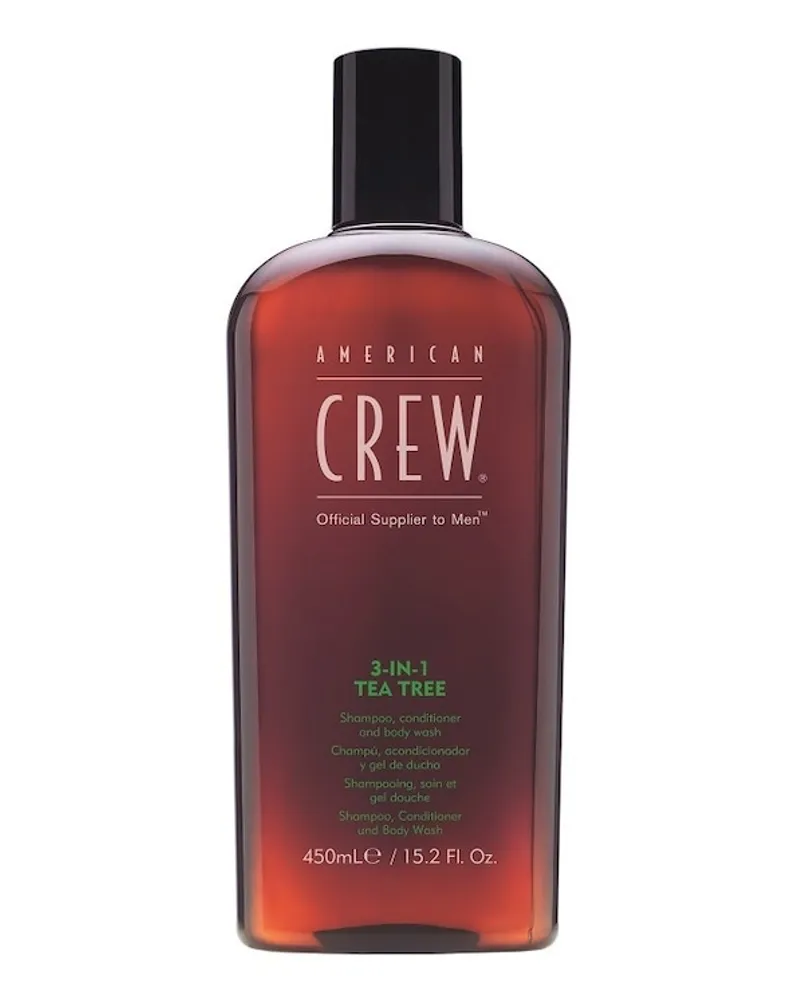 American Crew 3 In 1 Tea Tree Körperreinigung 450 ml 