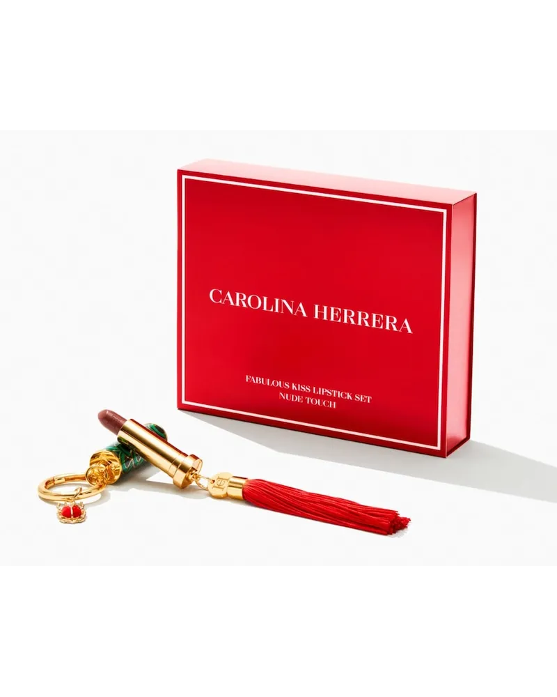 Carolina Herrera New York Fabulous Kiss Lipstick Set Nude Touch Sets 
