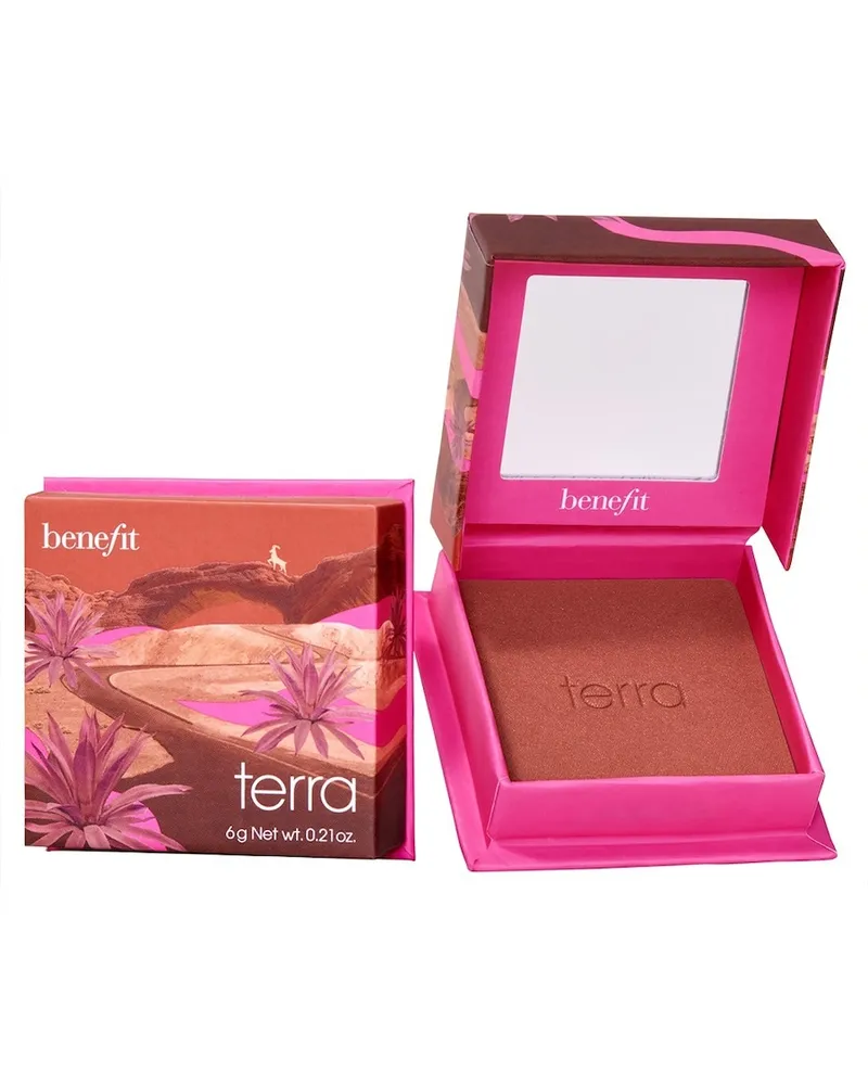 Benefit Bronzer & Blush Collection Terra in Terracotta mit Goldschimmer 6 g Full Size Rosegold