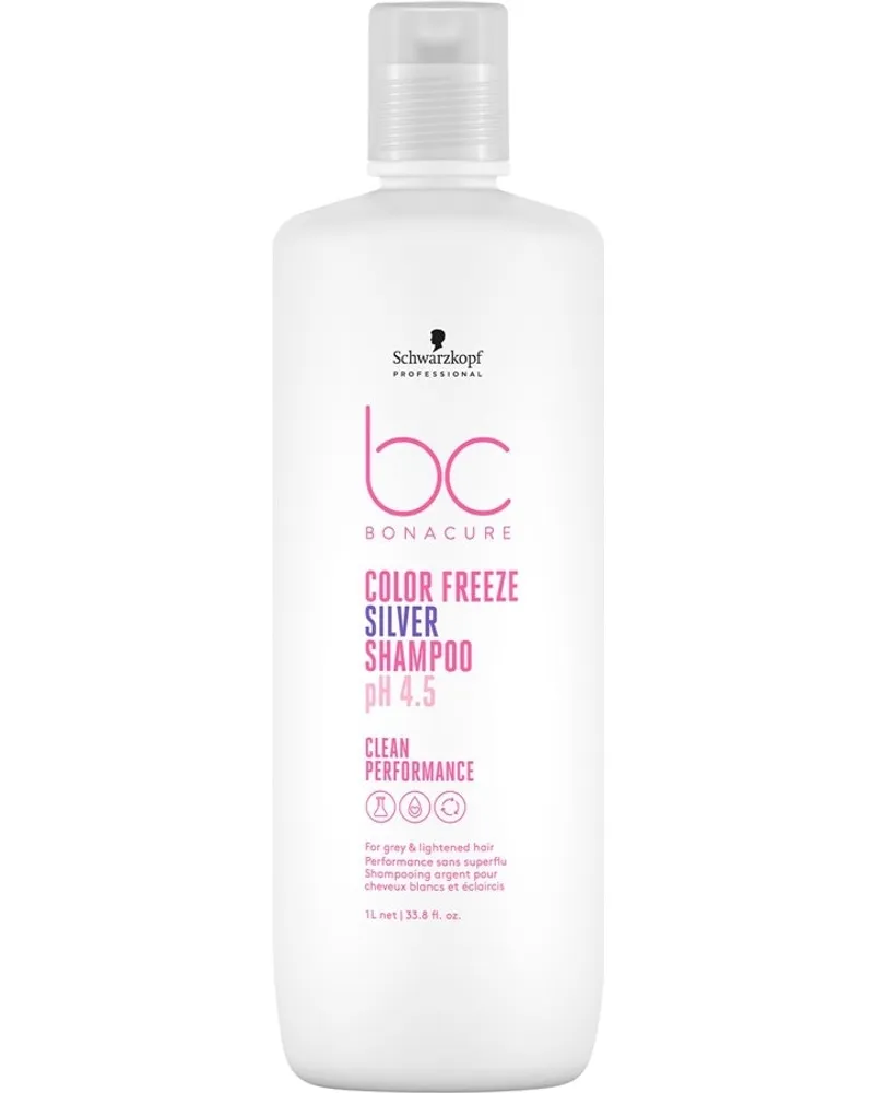 Schwarzkopf BC BONACURE pH 4.5 Color Freeze Silver Shampoo 1000 ml 