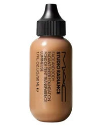 M∙A∙C Perfect Shot Studio Radiance Face and Body Radiant Sheer Foundation 50 ml W 9 W9 Braun