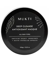 MUKTI Antioxidant Deep Cleanse Masque Feuchtigkeitsmasken 100 ml 