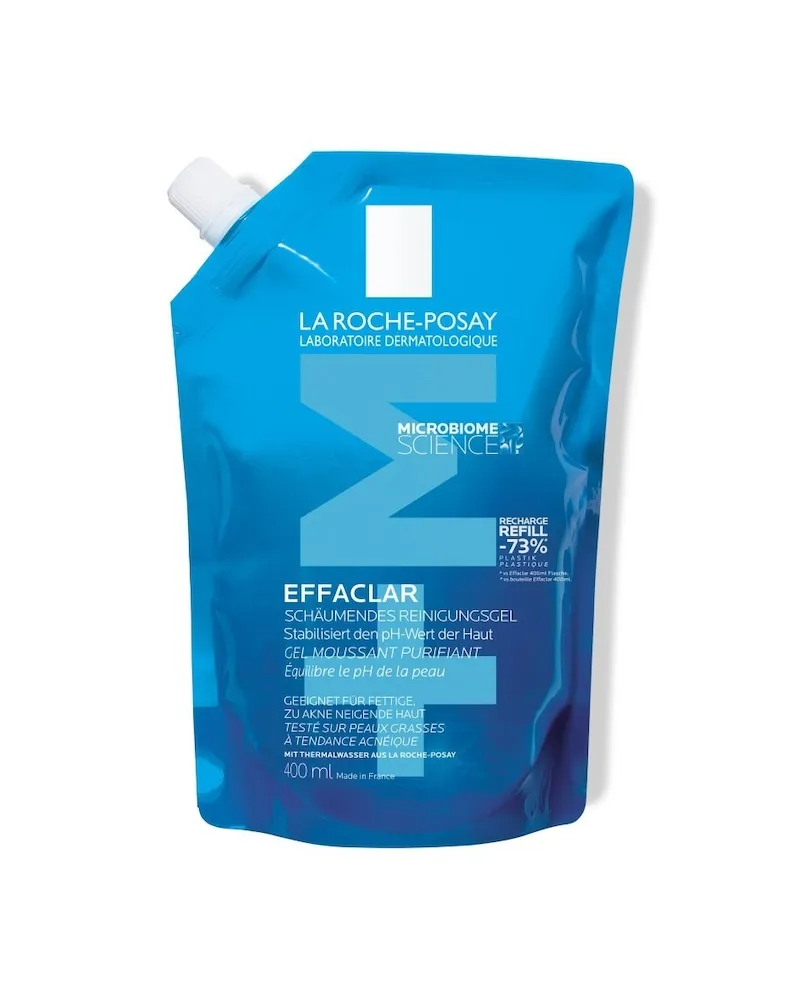 LA ROCHE-POSAY Effaclar Schäumend Nachfüllpack Reinigungsgel 400 ml 