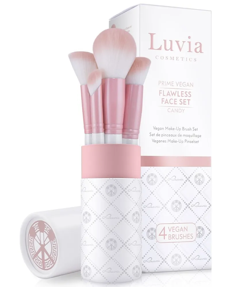 Luvia Cosmetics Prime Vegan Candy Flawless Face Set Pinselsets 