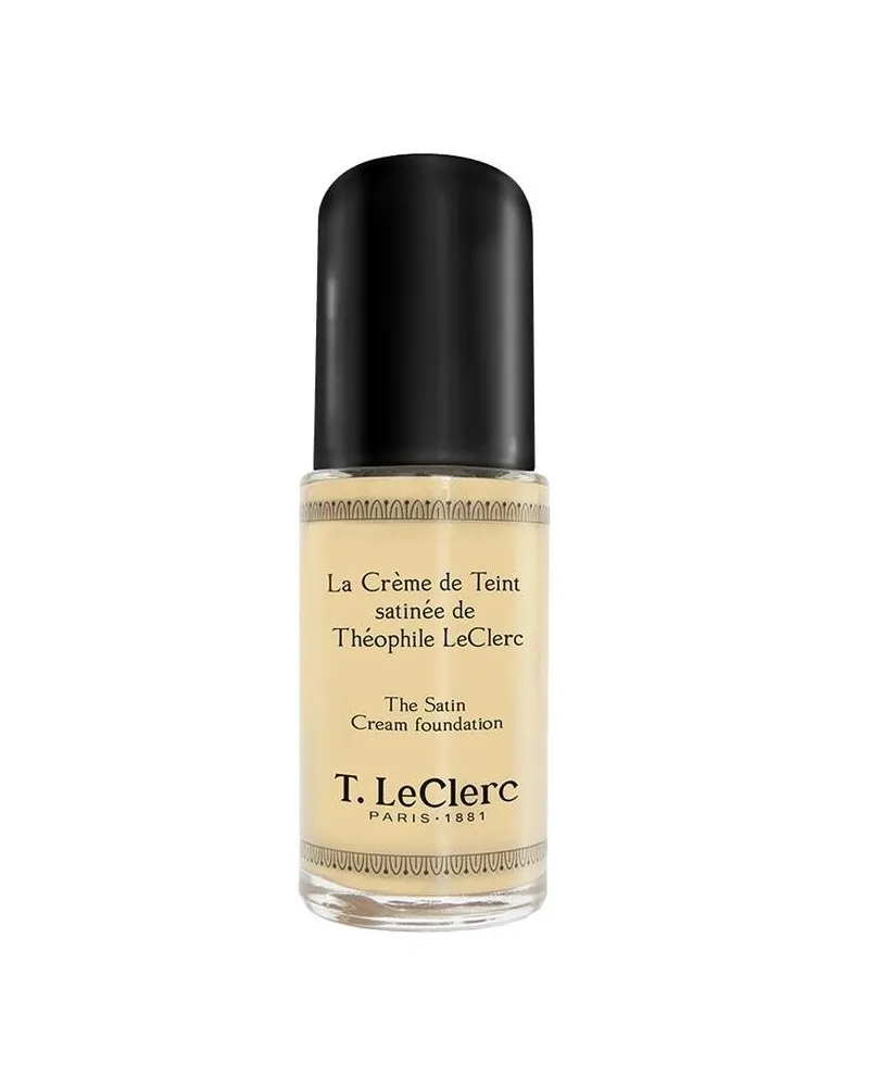 T.LeClerc SATIN CREAM FOUNDATION 05 BEIGE AMBRÉ SATINÉ Foundation 30 ml 1 IVOIRE Nude