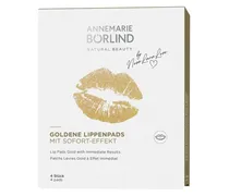 GOLDENE LIPPENPADS mit Sofort-Effekt Augen- & Lippenmasken
