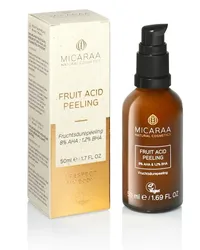 MICARAA Fruit Acid Peeling mit AHA & BHA Fruchtsäure Gesichtspeeling 50 ml 