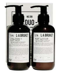 L:A Bruket No. 208 Duo-kit Liquid Soap/Body Lotion Sage/Rosemary/Lavender 190 ml Körperpflegesets 