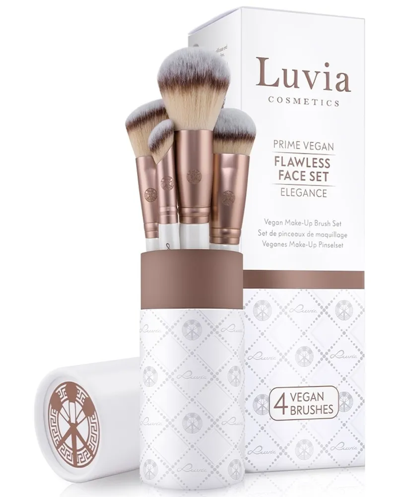 Luvia Cosmetics Prime Vegan Flawless Face Set Pinselsets 