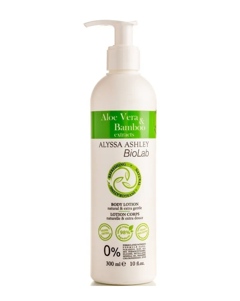 Alyssa Ashley Aloe Vera & Bambus Körperpflege 300 ml 