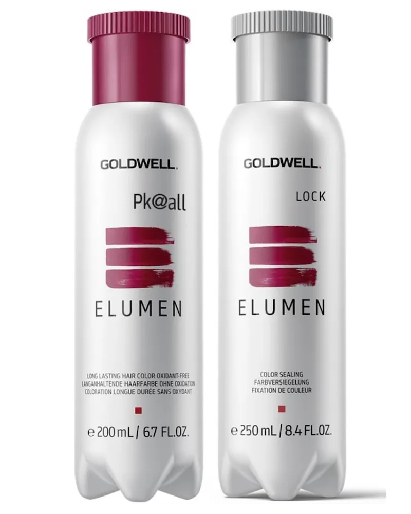 Goldwell Elumen PK@all (pink) + Lock Versieglung Set* Coloration 0.45 l 