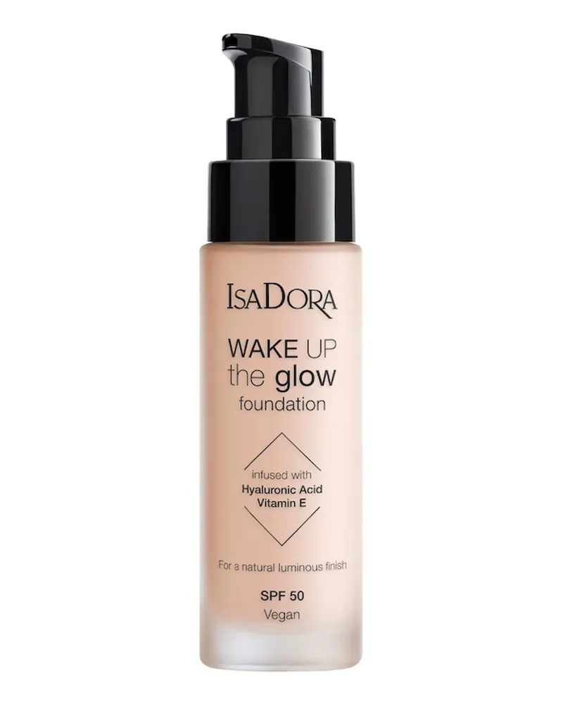 IsaDora Wake Up the Glow Foundation 30 ml 1N Nude