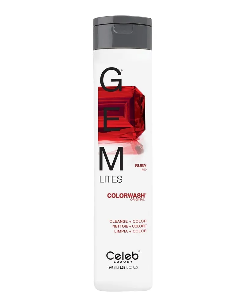 CELEB LUXURY Ruby Red Colorwash Shampoo 244 ml (169.63 € / 1 l