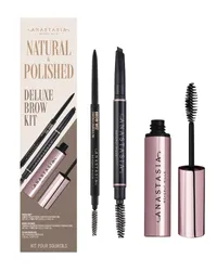 Anastasia Natural & Polished Deluxe Brow Kit Sets Paletten SOFT BROWN Braun