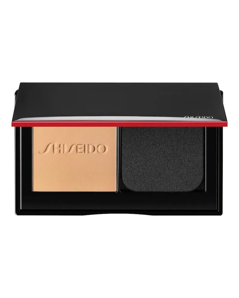 Shiseido SYNCHRO SKIN Self-Refreshing Custom Finish Powder Foundation 10 g 410 SUNSTONE Hellbraun
