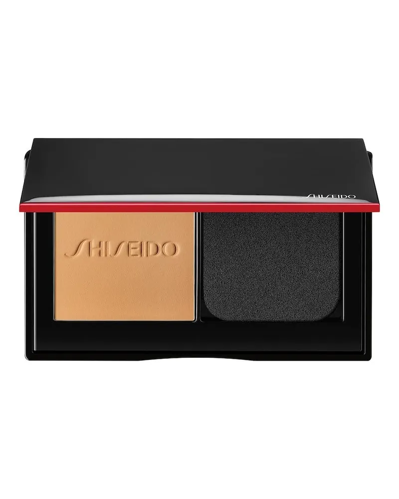 Shiseido SYNCHRO SKIN Self-Refreshing Custom Finish Powder Foundation 10 g 410 SUNSTONE Hellbraun