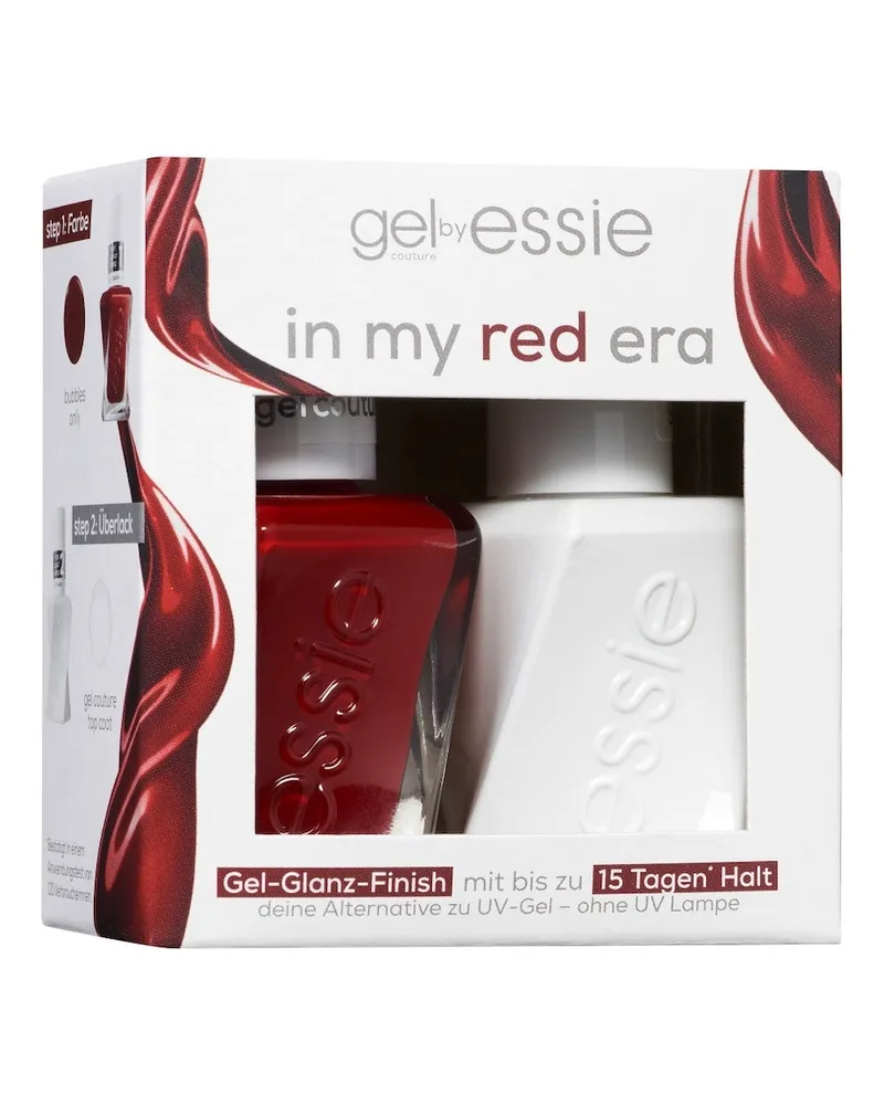 essie Set In My Red Era Nagellack Dunkelrot