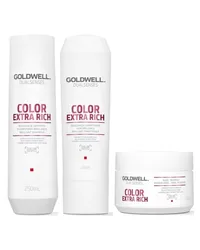 Goldwell Dualsenses Color Extra Rich Bundle Kur* Haarpflegesets 0.65 l 